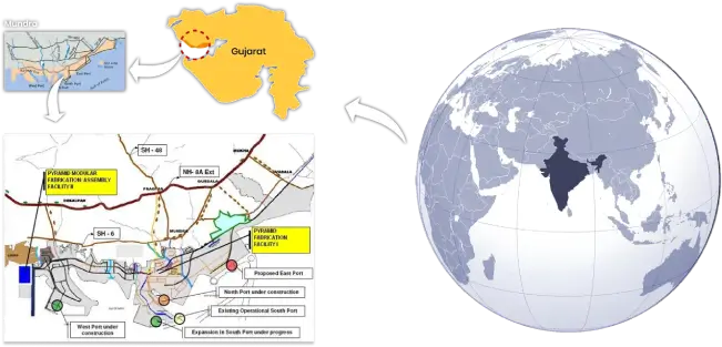 Avesta Engineering Mundra Location Map